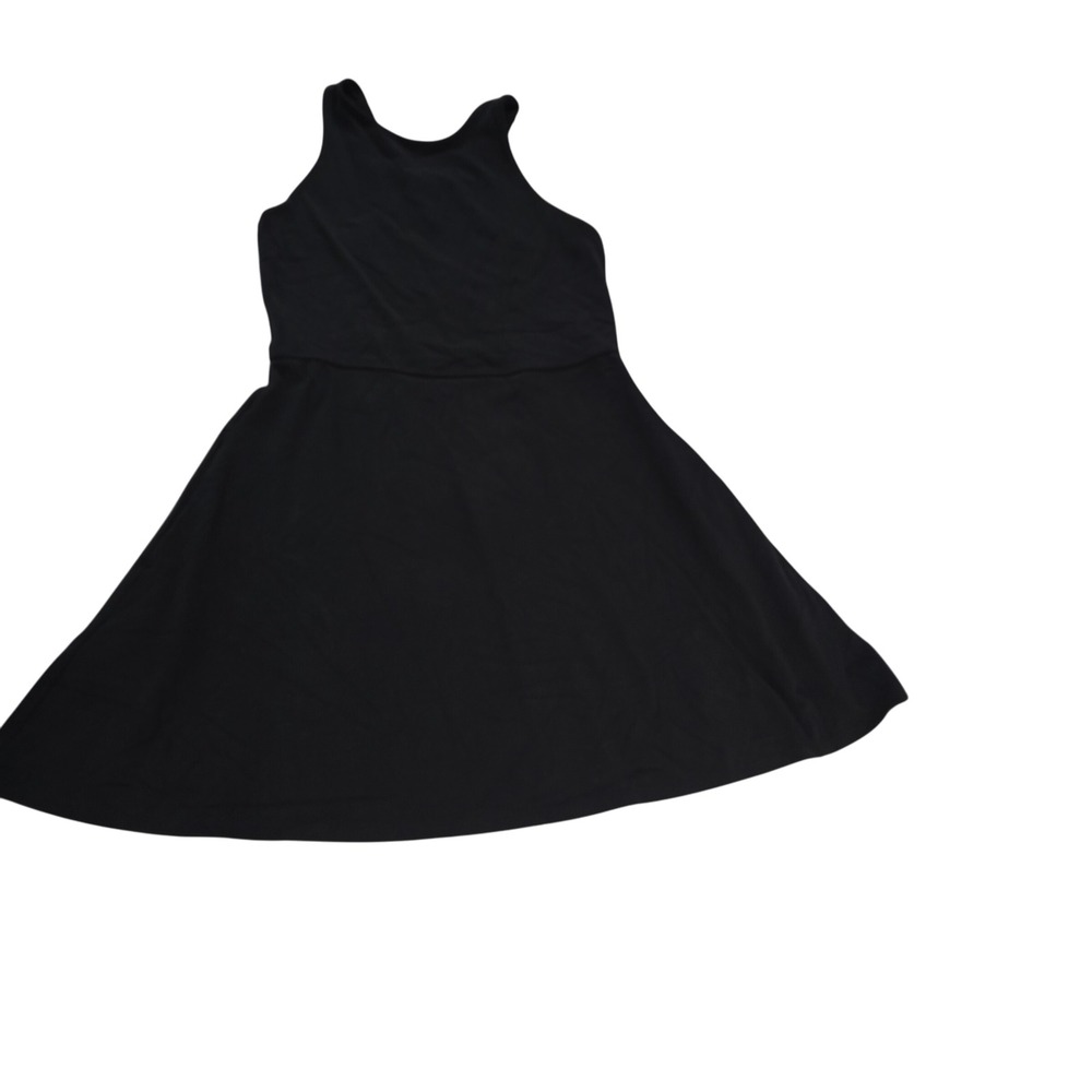 Athleta‎ Conscious Dress Black Sleeveless Fit & Flare Athletic Casual S/P
